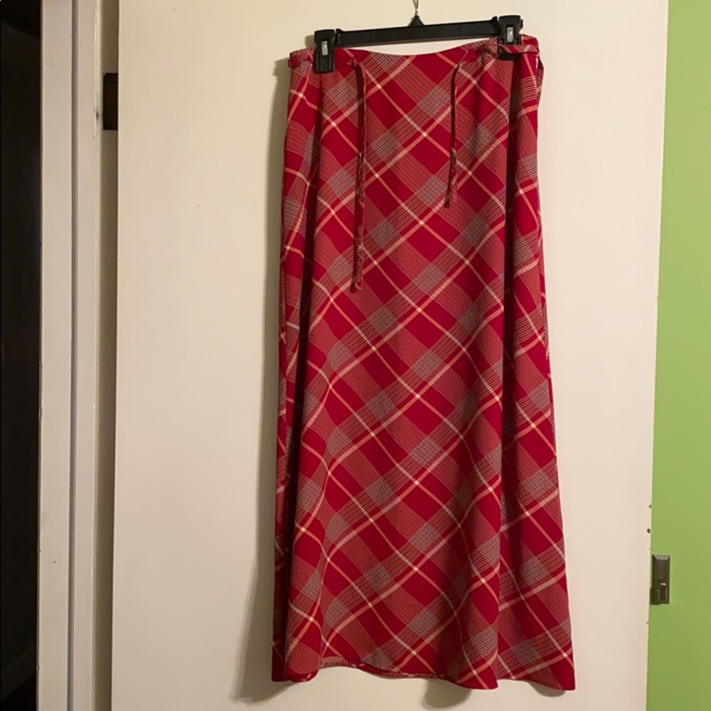 Liz Claiborne plaid skirt